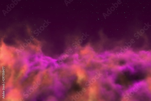 Abstract background creative illustration of visionary heaven concept concept you can use for any design purposes