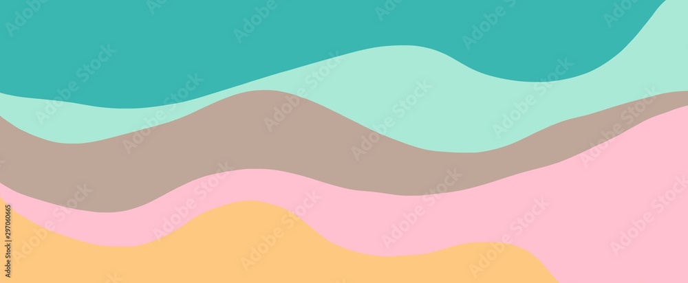 Background in paper style. Abstract colored background. - Illustration	