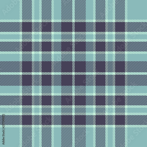 Tartan Seamless Pattern in Blue and Violet.