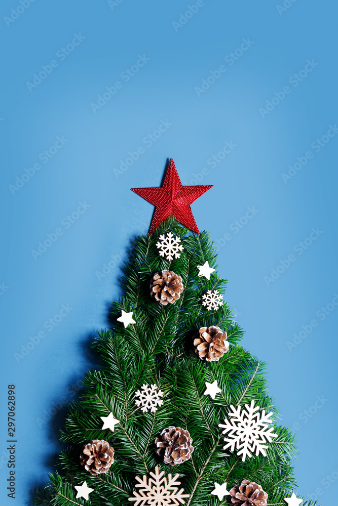 Christmas tree card