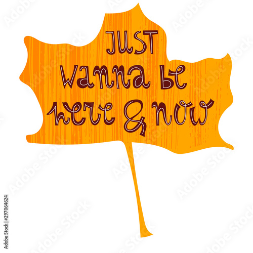 Vector autumn concept illustration