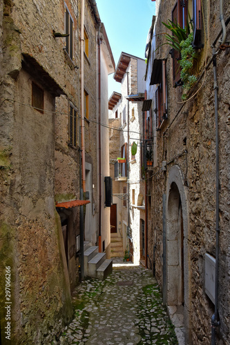 Maranola  Italy  10 19 2019. Tourist trip in an ancient medieval town