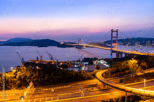 Hong Kong Tsing ma Bridge