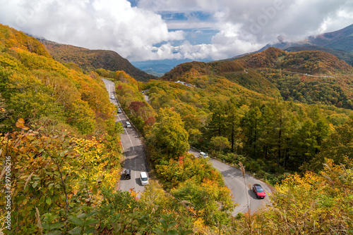 Fukushima Mountain bandai Autumn Fall photo