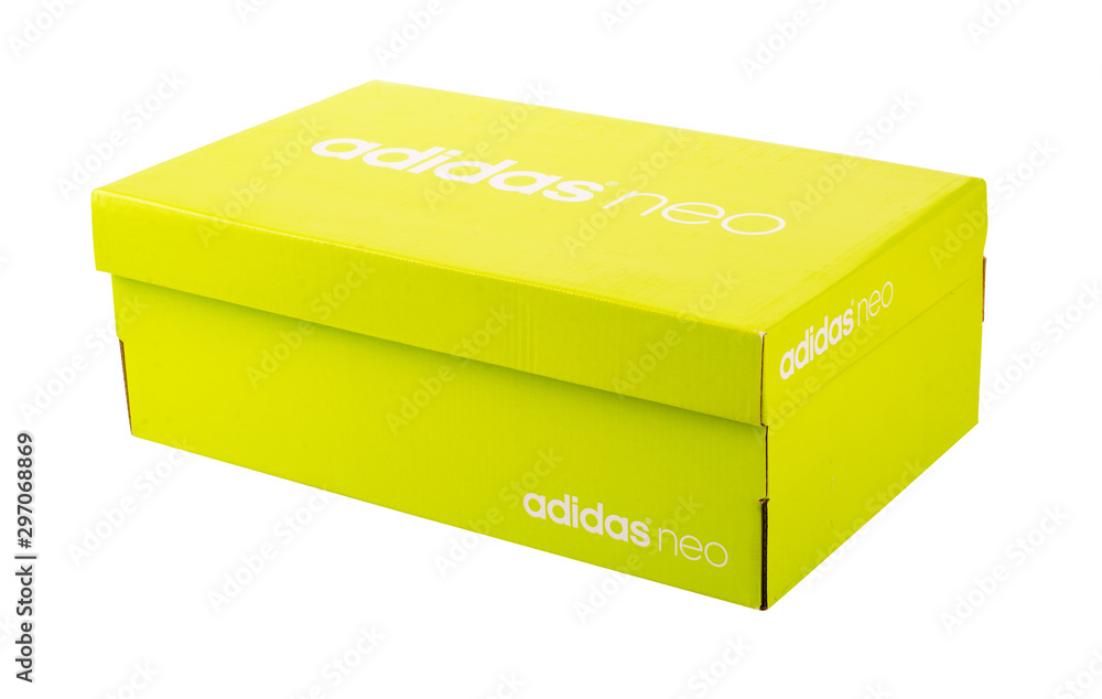 Adidas neo green box Stock Photo | Adobe Stock