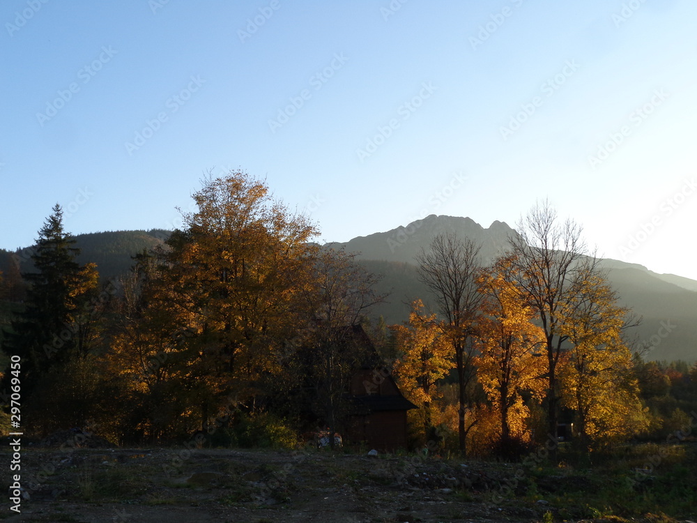 Fototapeta premium Tatrzański Park Narodowy - Giewont