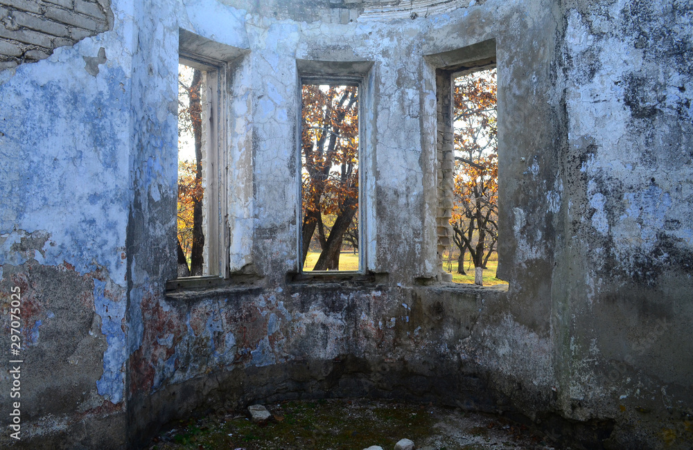 Fototapeta premium window in temple