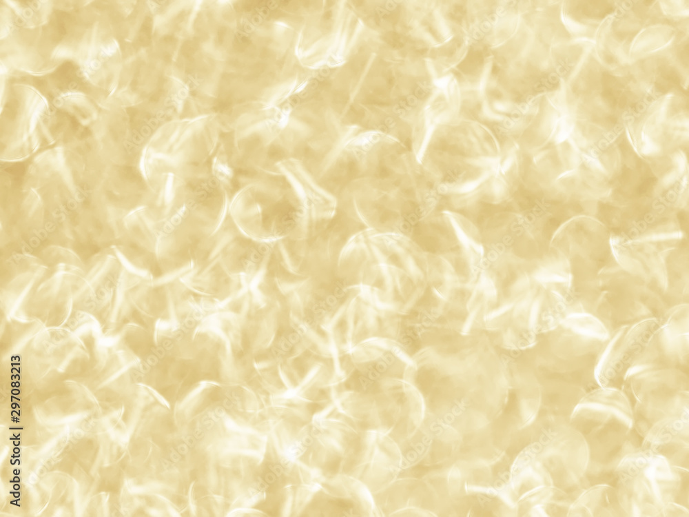 Obraz premium Brilliant gold abstract lights background, de-focused