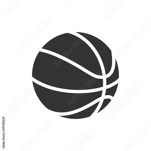 Basketball icon vector symbol illustration EPS 10.