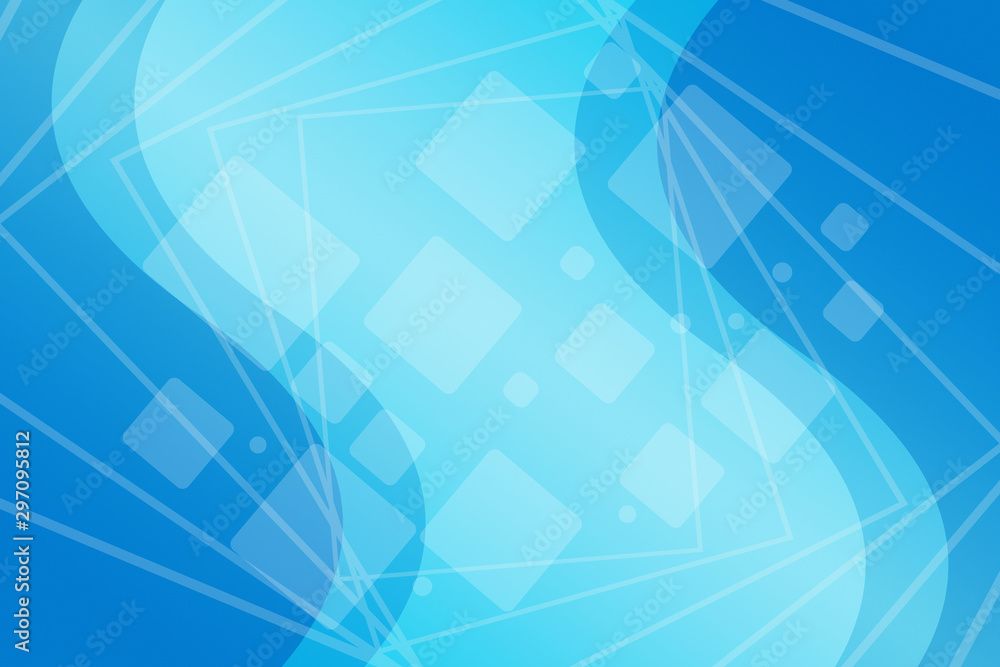 Fototapeta premium abstract, blue, design, technology, wallpaper, light, pattern, texture, illustration, digital, backdrop, business, graphic, concept, square, abstraction, black, 3d, space, dark, shape, geometric
