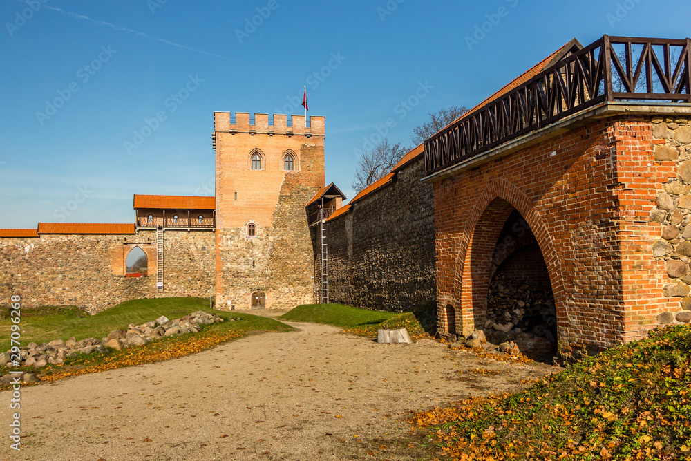 Medieval castle (castle of Medininkai, Lithuania, XIV century) Medieval castle (castle of Medininkai, Lithuania, XIV century)