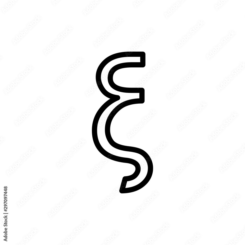 Xi Greek Letter