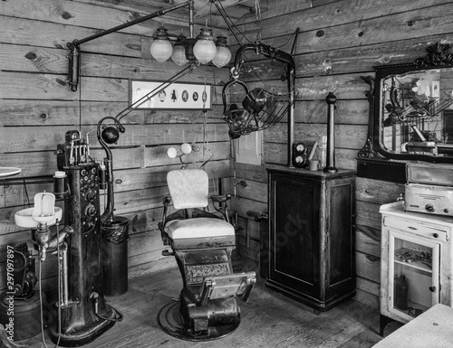 Interior of an Antique Dentist Office