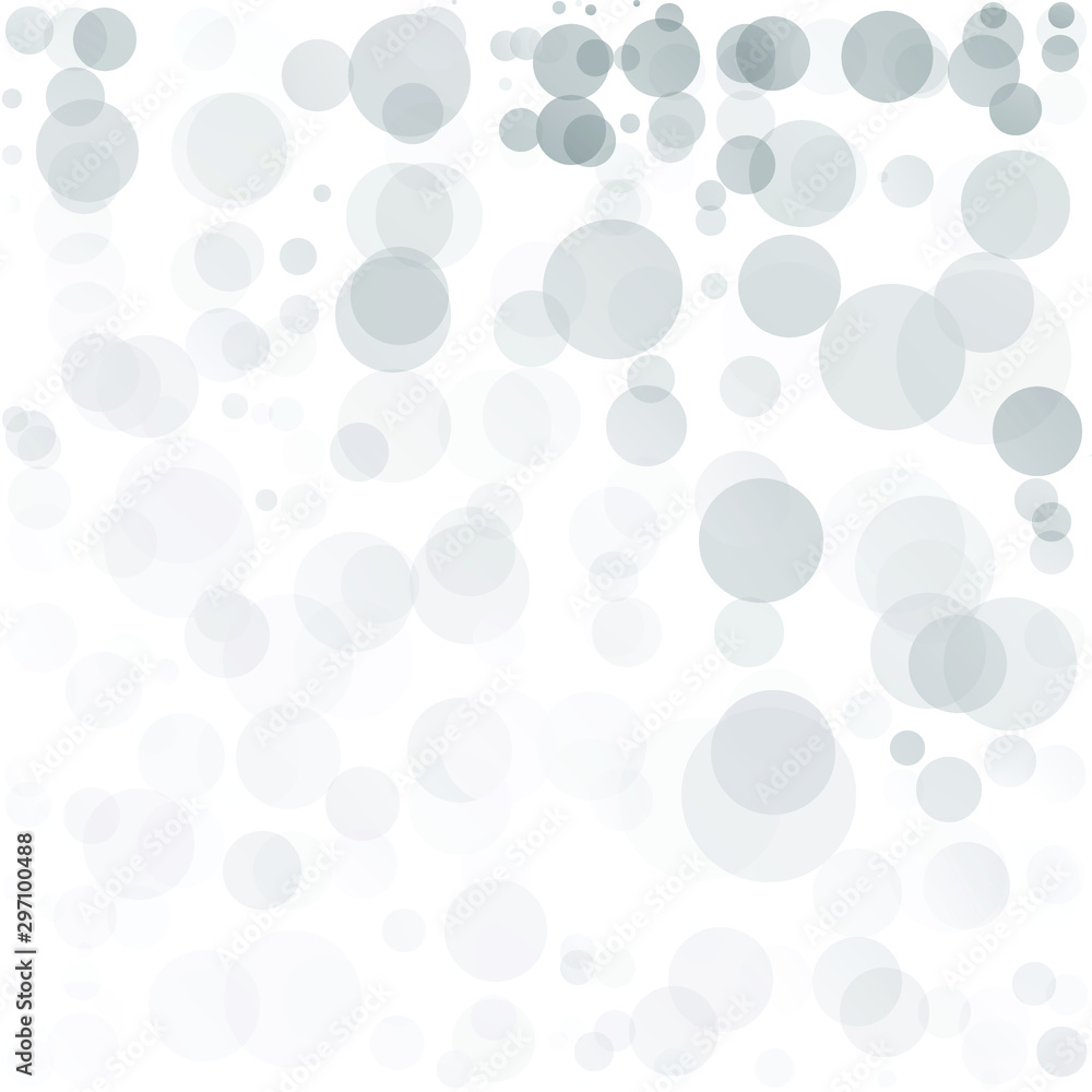 Bubbles Circle Dots Unique Gray Bright Vector Background Bubbles Circle Dots Unique Gray Bright Vector Background