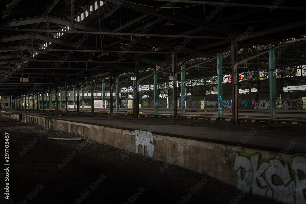 Naklejka premium Güterbahnhof