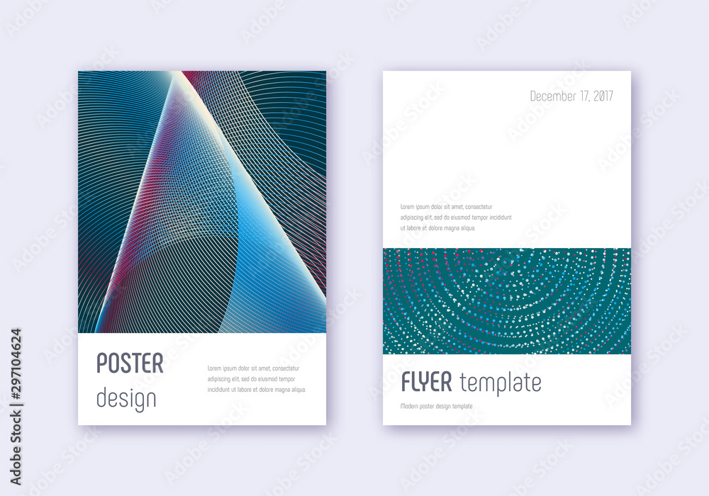 Minimalistic cover design template set. Red white Minimalistic cover design template set. Red white