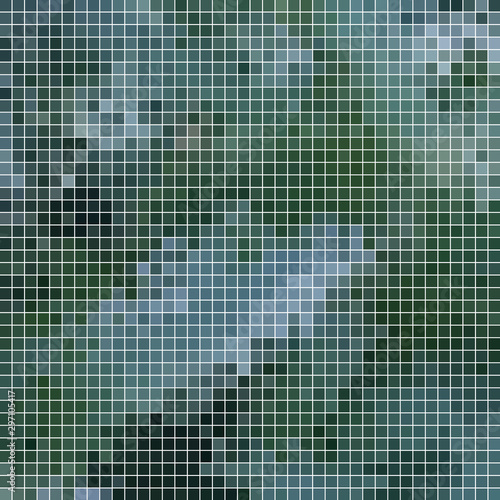 abstract vector square pixel mosaic background