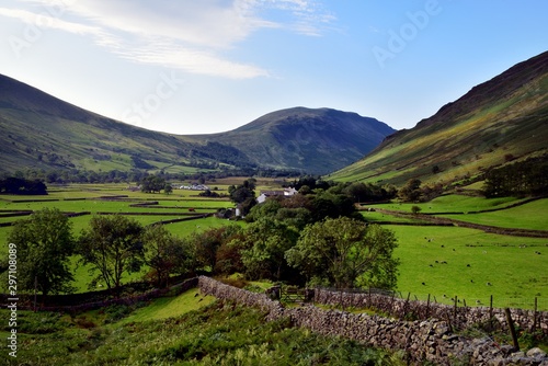 Wasdale from the begining of the ascent to Kirk Fell