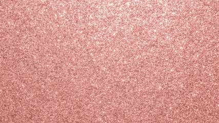 Rose gold glitter texture pink red sparkling shiny wrapping paper background for Christmas holiday seasonal wallpaper decoration, greeting and wedding invitation card design element