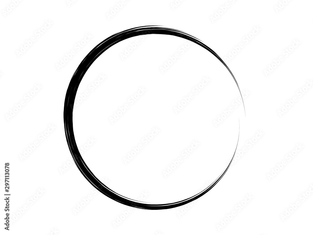 Artistic black grunge circle.Grunge oval shape made for marking.Grunge black circle made of black ink using art brush. Artistic black grunge circle.Grunge oval shape made for marking.Grunge black circle made of black ink using art brush.