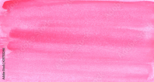 Abstract watercolor pink background