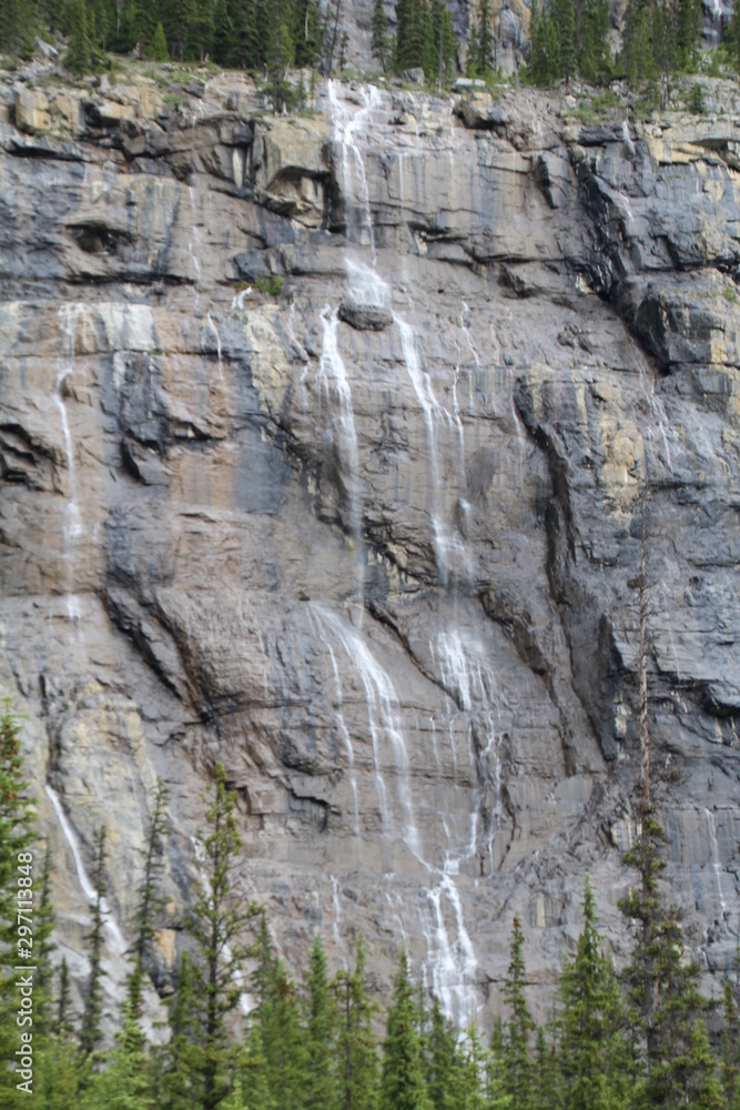 Weeping Wall Waterfall, Banff National Park, Alberta