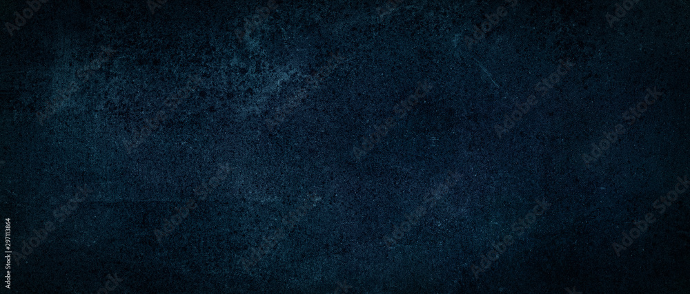 Dark blue concrete texture abstract background
