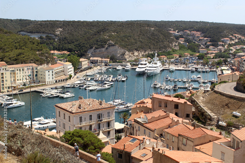 Paysage de Corse / Bonifacio / France