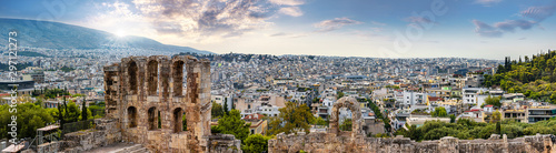 athens vue from the acropolis