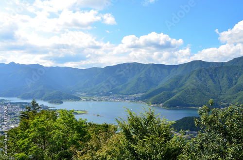 河口湖 山梨県南都留郡富士河口湖町の風景 © Shouichi