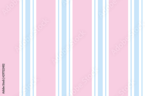 background of pastel colored stripes in pink, blue and white