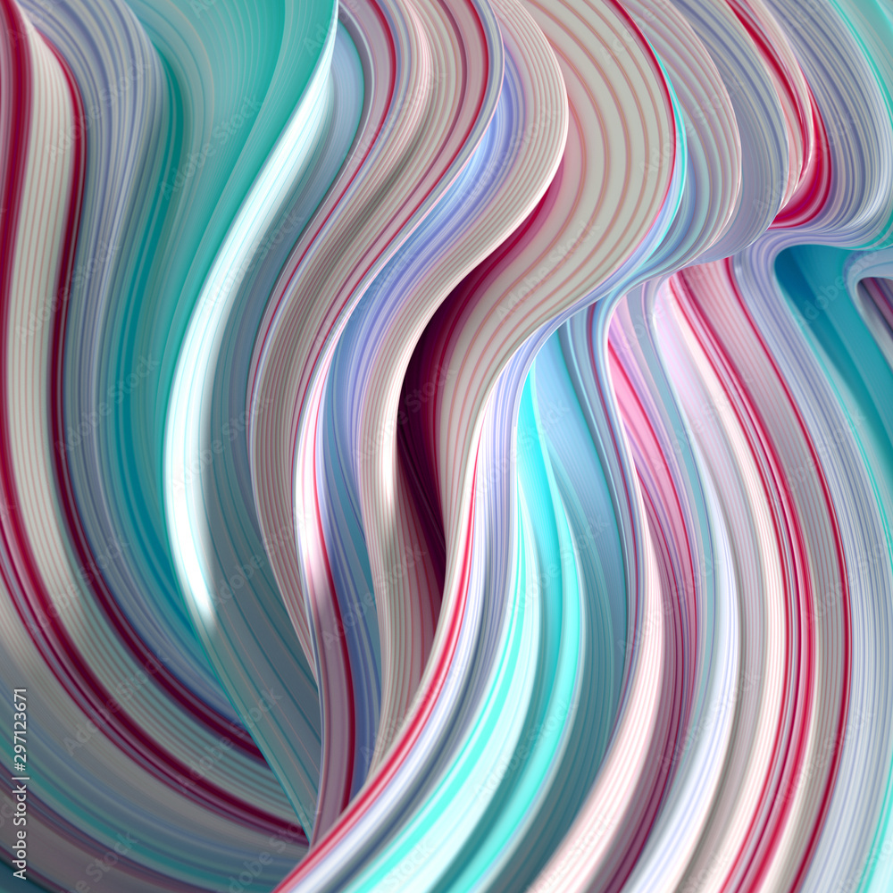 Elegant colored background with lines. 3d illustration, 3d rendering. Elegant colored background with lines. 3d illustration, 3d rendering.