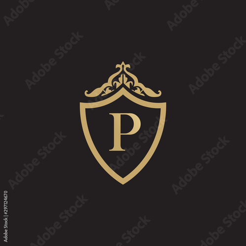 letter initial logo design vector template