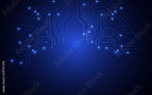 circuit pattern electronics concept background