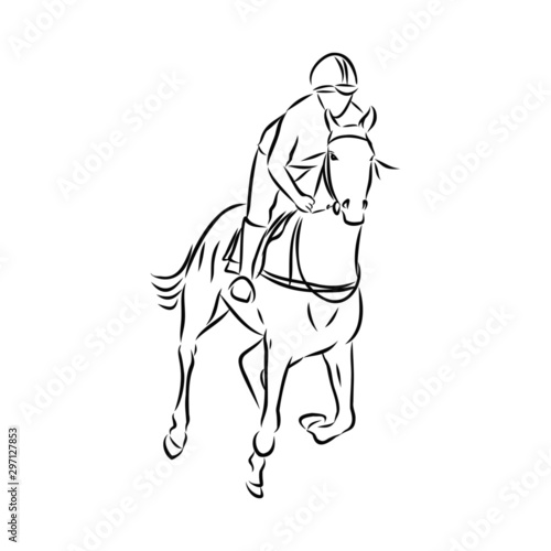 horse and rider © Elala 9161