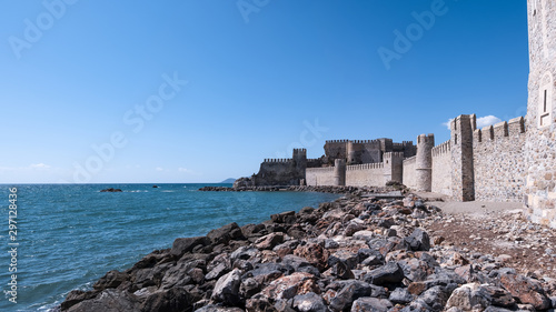 Anamur Castle in Turkey. The castle known as 