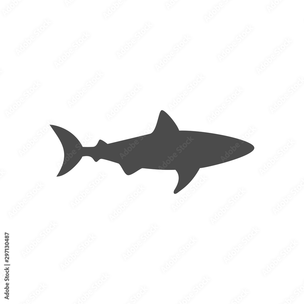 shark icon vector. Linear style sign for mobile concept and web design. shark symbol illustration. Pixel vector graphics - Vector. shark icon vector. Linear style sign for mobile concept and web design. shark symbol illustration. Pixel vector graphics - Vector.