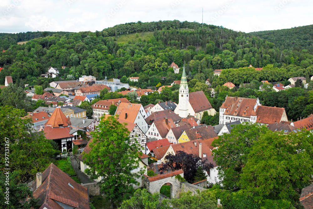 Ansicht von Pappenheim, Altmühltal