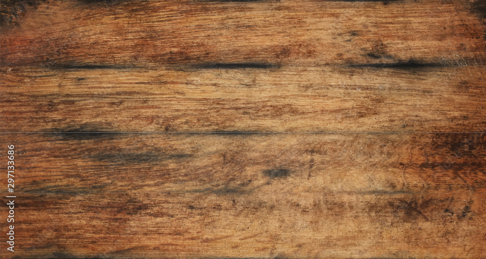 Old aged brown wooden planks background texture - obrazy, fototapety, plakaty 