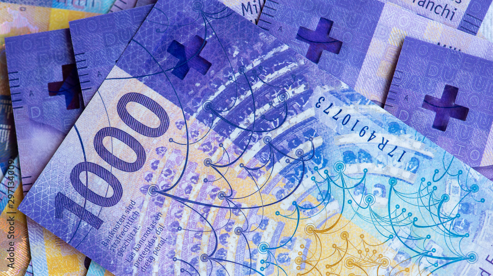 1000 swiss francs background