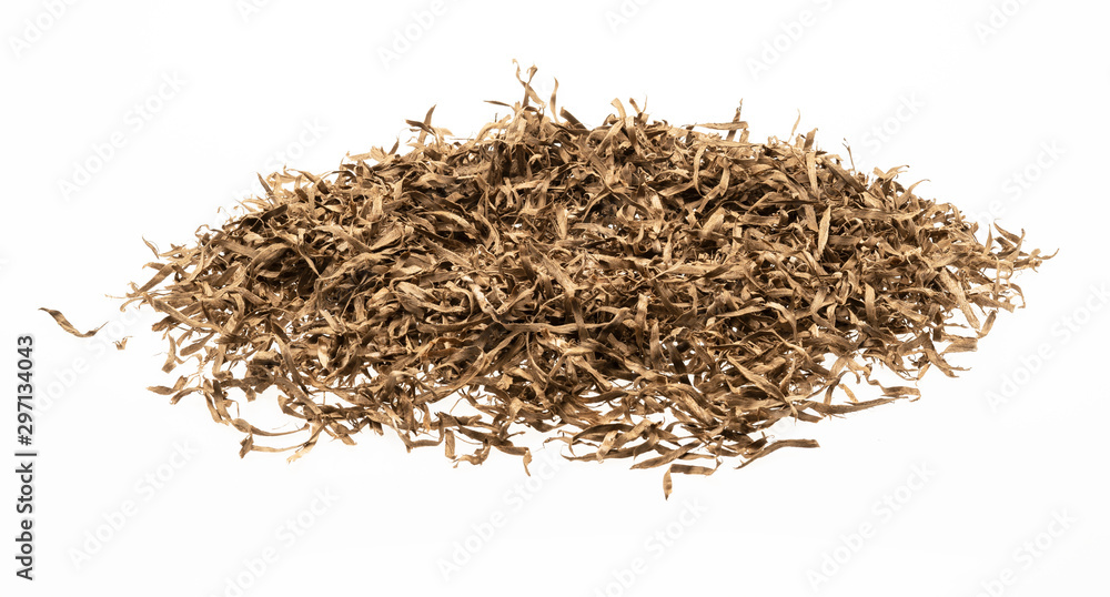Pile of wooden sawdust and shavings isolated on white Pile of wooden sawdust and shavings isolated on white