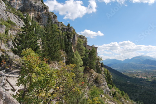 L'eremo di Sant'Onofrio presso Sulmona, Abruzzo, Italia