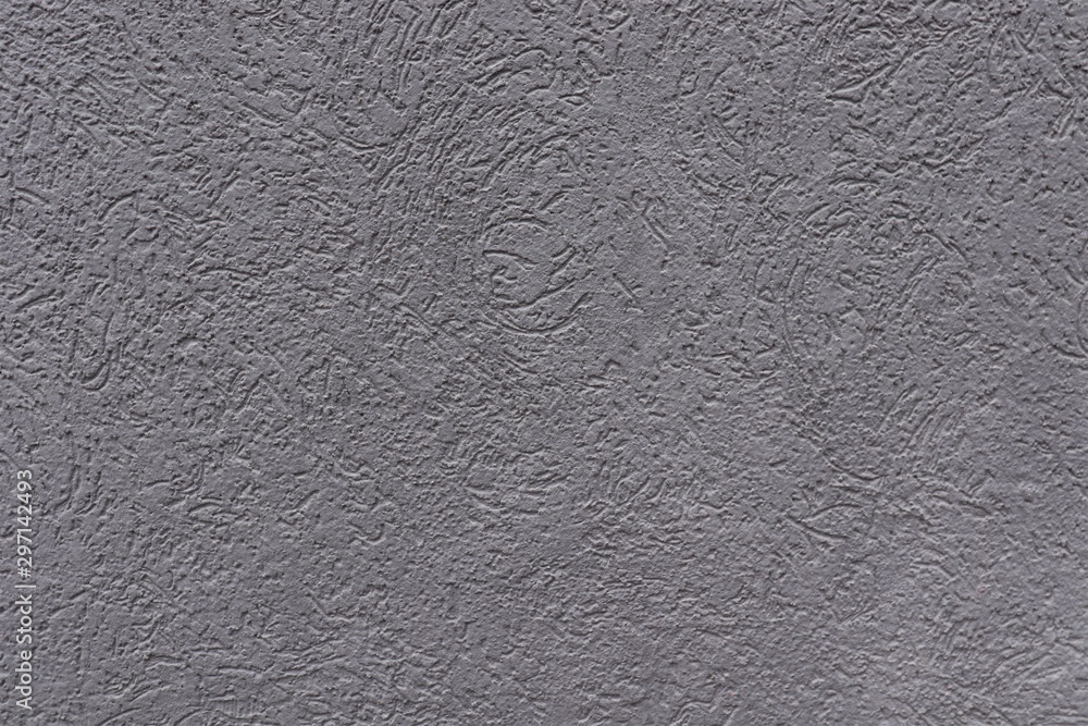 The plastered rough surface is gray. The plastered rough surface is gray.