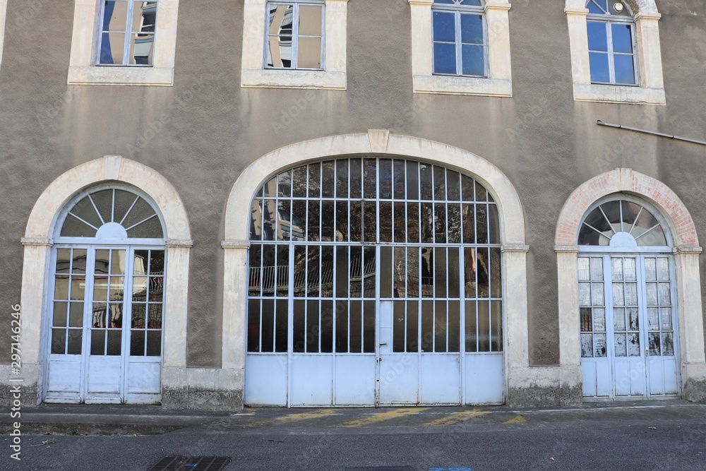 Ancienne usine des eaux dans la commune de Caluire et Cuire - Département du Rhône - France