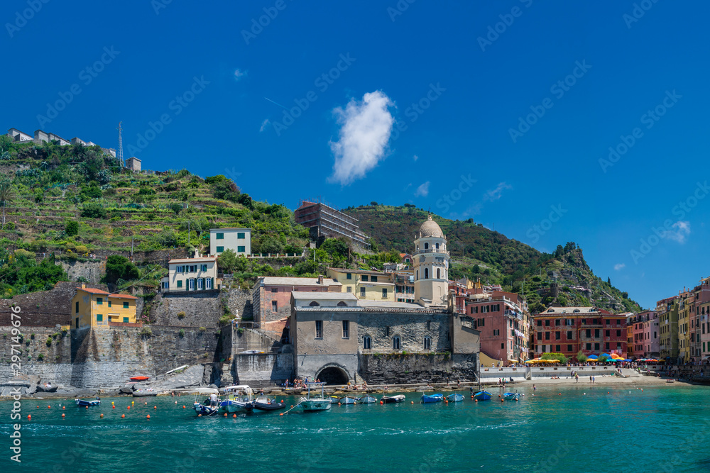 Vernazza in Italy, the cinque terre