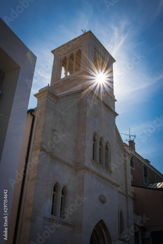 Sunlight in the church