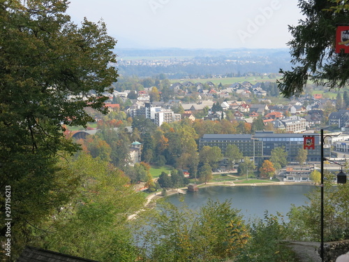 view of Slovenia green panorama