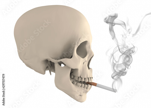 The smoking kills - 3D Concept