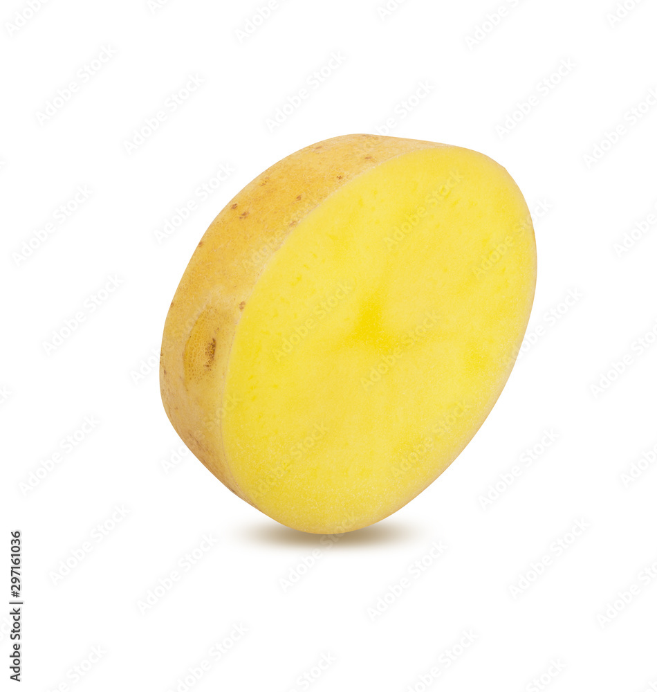 Potato isolated on white background with clipping path Potato isolated on white background with clipping path
