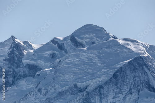 Top of Mont Blanc in winter © Pavel Rezac